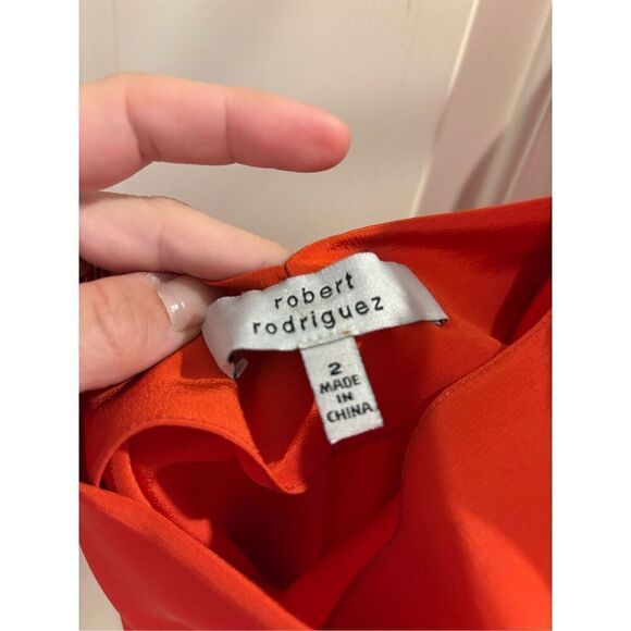 Robert Rodriguez 100% silk halter - Picture 3 of 5